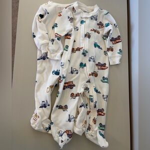 Carter’s waffle knit sleep n’ play 9m set of 2